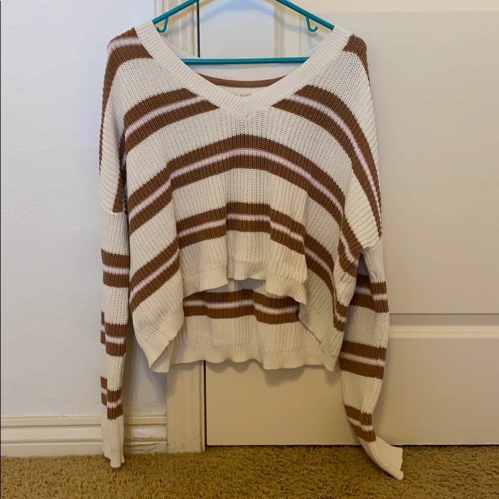 pacsun striped sweater
